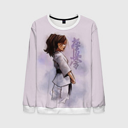 Мужской свитшот Кёкусинкай девушка