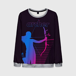 Свитшот мужской Archer, цвет: 3D-меланж