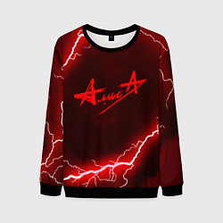 Свитшот мужской АлисА, цвет: 3D-черный