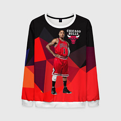 Свитшот мужской Chicago Bulls, цвет: 3D-белый