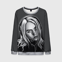 Свитшот мужской BILLIE EILISH, цвет: 3D-меланж