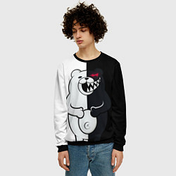 Свитшот мужской MONOKUMA, цвет: 3D-черный — фото 2
