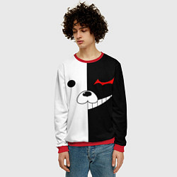 Свитшот мужской Monokuma, цвет: 3D-красный — фото 2
