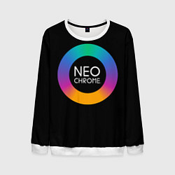 Свитшот мужской NEO CHROME, цвет: 3D-белый