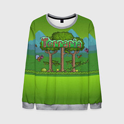 Свитшот мужской Terraria, цвет: 3D-меланж