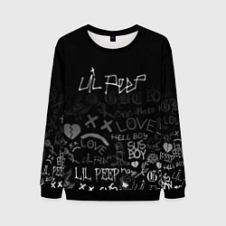 Свитшот мужской LIL PEEP, цвет: 3D-черный
