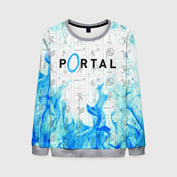 Свитшот мужской PORTAL, цвет: 3D-меланж