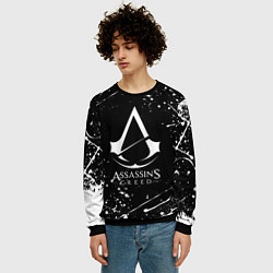 Свитшот мужской ASSASSINS CREED, цвет: 3D-черный — фото 2