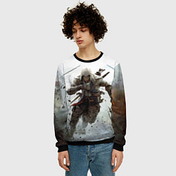 Свитшот мужской ASSASSINS CREED, цвет: 3D-черный — фото 2