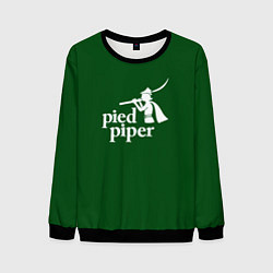 Свитшот мужской Пегий дудочник, цвет: 3D-черный
