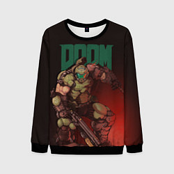 Свитшот мужской Doom, цвет: 3D-черный