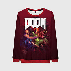 Свитшот мужской Doom, цвет: 3D-красный