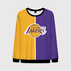 Свитшот мужской LA LAKERS, цвет: 3D-черный