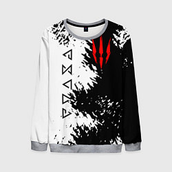 Свитшот мужской THE WITCHER, цвет: 3D-меланж