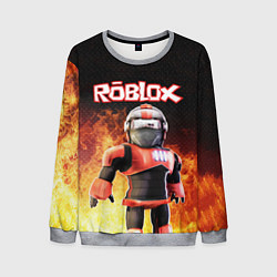 Свитшот мужской ROBLOX, цвет: 3D-меланж