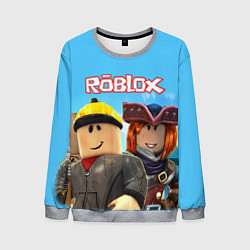 Свитшот мужской ROBLOX, цвет: 3D-меланж