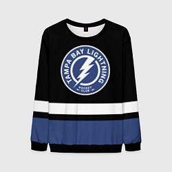 Свитшот мужской Тампа-Бэй Лайтнинг, цвет: 3D-черный