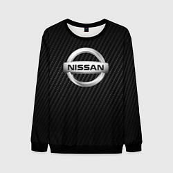Свитшот мужской NISSAN, цвет: 3D-черный