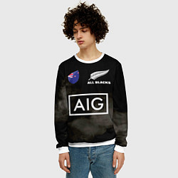Свитшот мужской ALL BLACKS, цвет: 3D-белый — фото 2