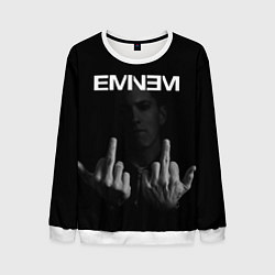 Свитшот мужской EMINEM, цвет: 3D-белый