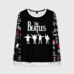 Свитшот мужской Beatles, цвет: 3D-белый