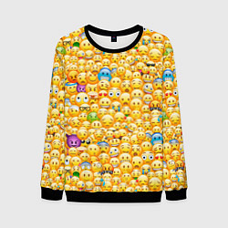 Мужской свитшот Смайлики Emoji