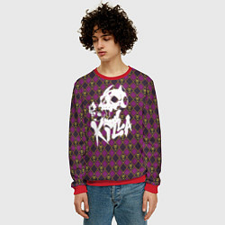 Свитшот мужской Killer Queen, цвет: 3D-красный — фото 2