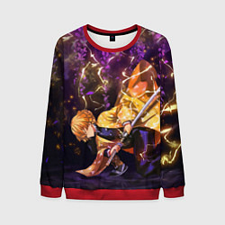 Свитшот мужской KIMETSU NO YAIBA, цвет: 3D-красный