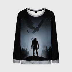 Свитшот мужской ВЕДЬМАК, цвет: 3D-меланж