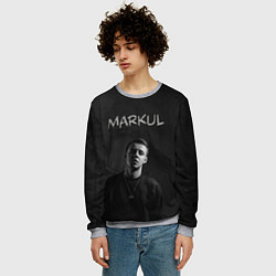 Свитшот мужской MARKUL, цвет: 3D-меланж — фото 2