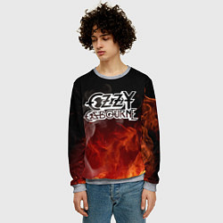 Свитшот мужской Ozzy Osbourne, цвет: 3D-меланж — фото 2