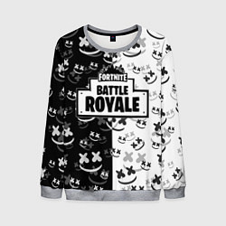 Свитшот мужской Fortnite & Marshmello, цвет: 3D-меланж