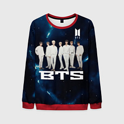 Свитшот мужской BTS, цвет: 3D-красный