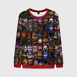 Свитшот мужской Five Nights At Freddy's, цвет: 3D-красный