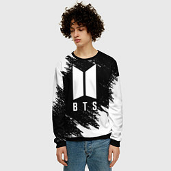 Свитшот мужской BTS, цвет: 3D-черный — фото 2