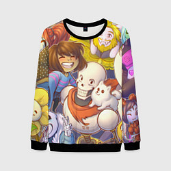 Свитшот мужской UNDERTALE, цвет: 3D-черный