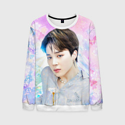Свитшот мужской БТС 2020 Season Greeting Чимин, цвет: 3D-белый