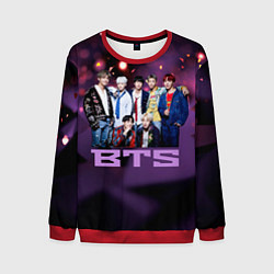 Свитшот мужской BTS, цвет: 3D-красный