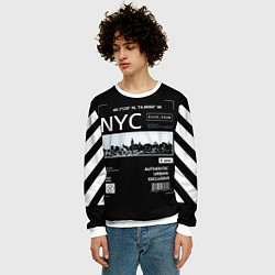 Свитшот мужской Off-White: NYC, цвет: 3D-белый — фото 2