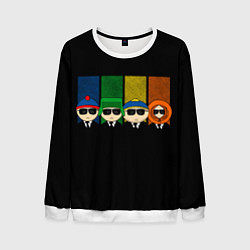 Свитшот мужской South Park, цвет: 3D-белый