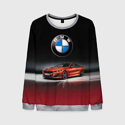 Свитшот мужской BMW, цвет: 3D-меланж
