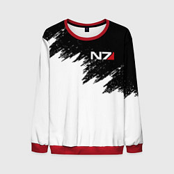 Свитшот мужской MASS EFFECT N7, цвет: 3D-красный