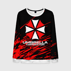 Свитшот мужской Umbrella Corporation, цвет: 3D-белый