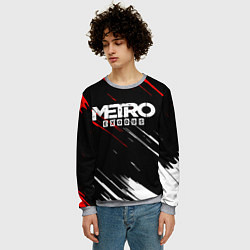 Свитшот мужской METRO EXODUS, цвет: 3D-меланж — фото 2