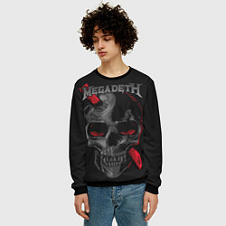 Свитшот мужской Megadeth, цвет: 3D-черный — фото 2