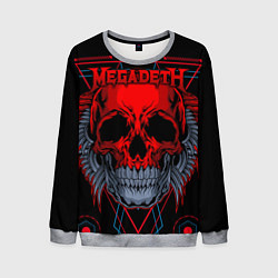 Свитшот мужской Megadeth, цвет: 3D-меланж