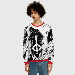 Свитшот мужской BLOODBORNE, цвет: 3D-красный — фото 2