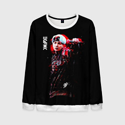 Свитшот мужской BTS, цвет: 3D-белый