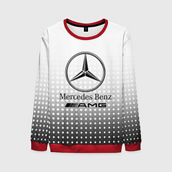 Свитшот мужской Mercedes-Benz, цвет: 3D-красный