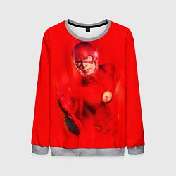 Свитшот мужской The Flash, цвет: 3D-меланж